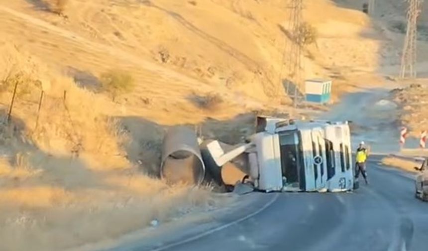 Siirt'te TIR kazası