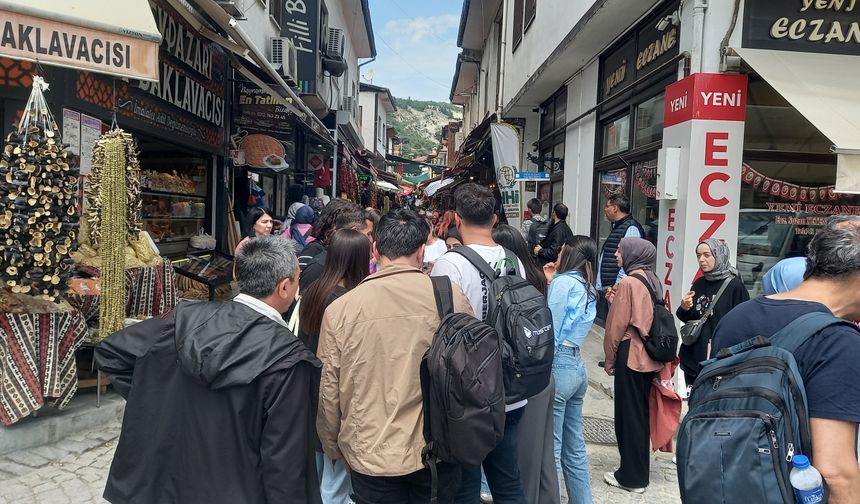 Beypazarı’nda Hafta Sonu Turist Yoğunluğu