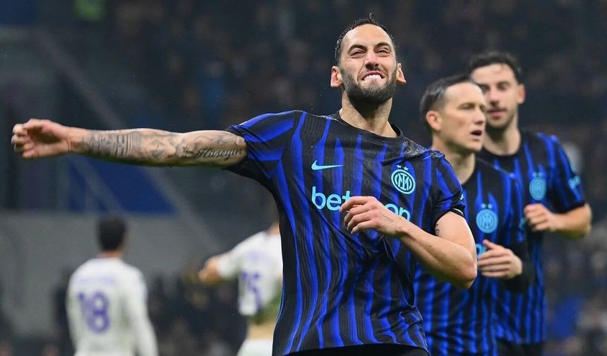 Hakan Çalhanoğlu'lu Inter Serie A'da şampiyon oldu!