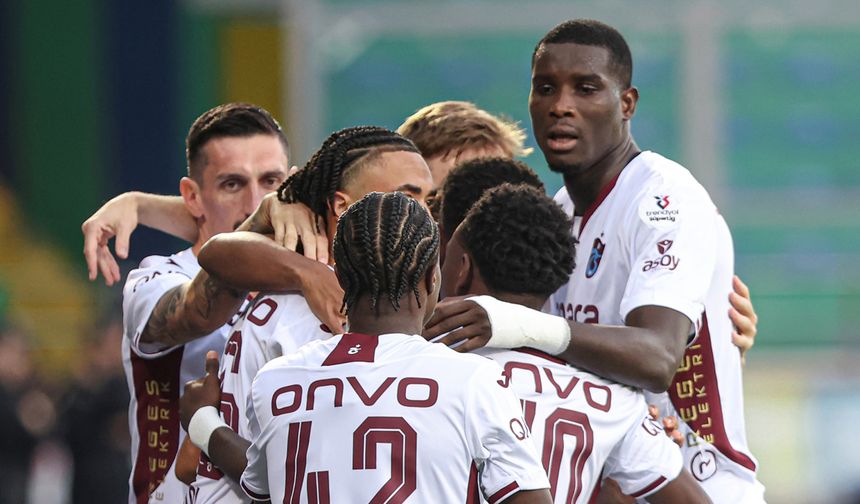 Trabzonspor, Rize deplasmanında serisini sürdürdü