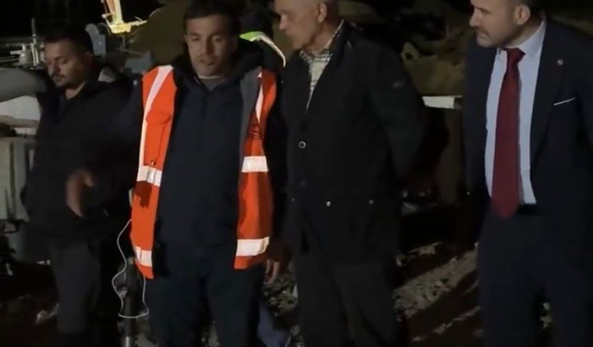 Veli Gündüz Şahin'den gece yarısı denetim