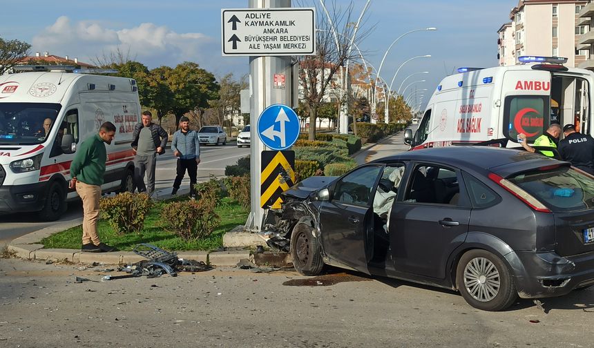 Ankara'da feci kaza: 6 yaralı