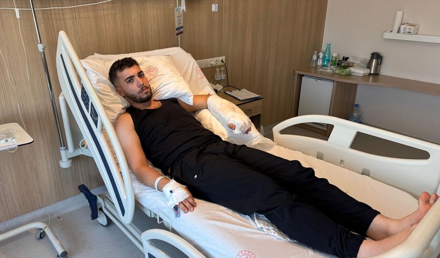 Başkentte iş yerinde köpek saldırısı