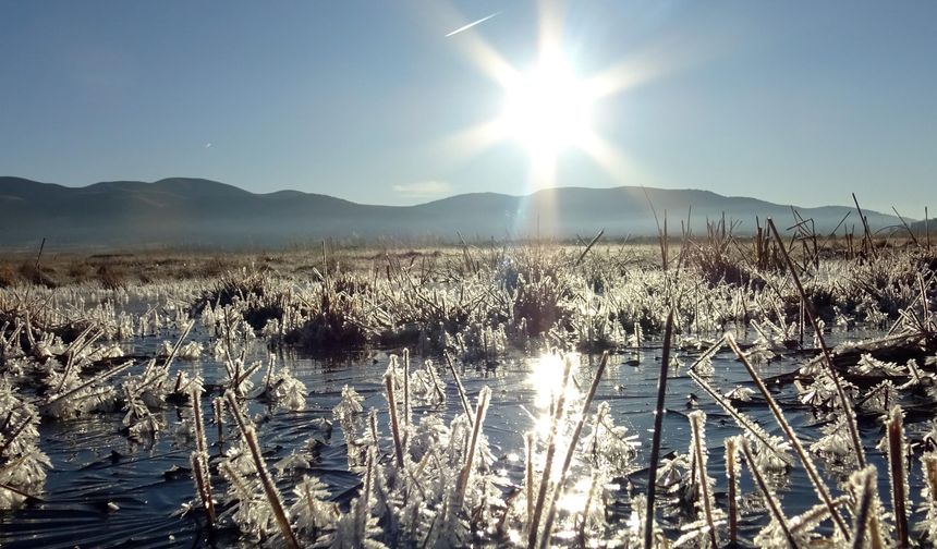Kars'ta soğuk hava şartları olumsuz etkiledi