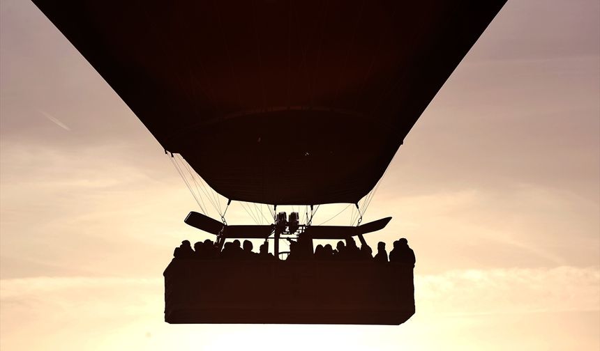 Nevşehir’de öğretmenlere balon turu düzenlendi