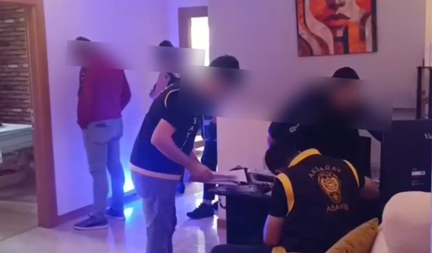 Aksaray'da fuhuş operasyonu