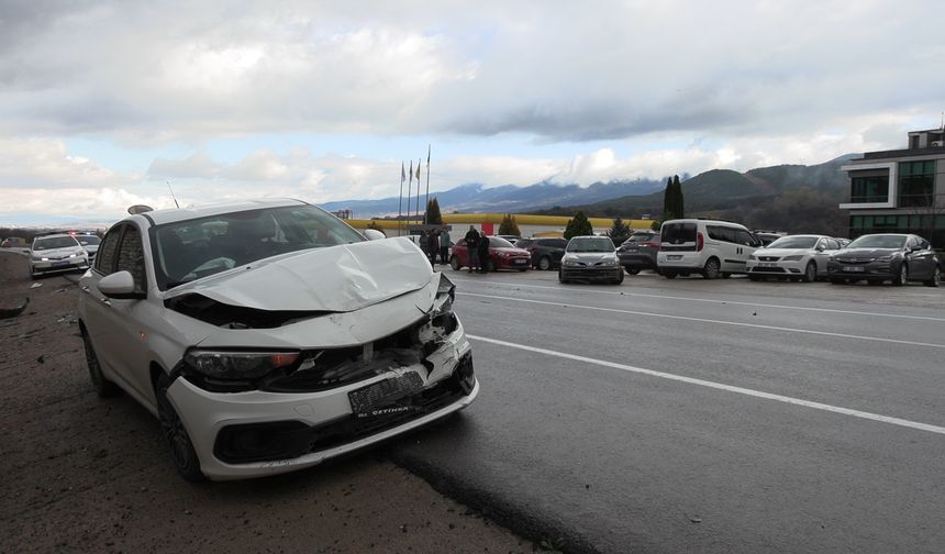 Bolu'da zincirleme kaza