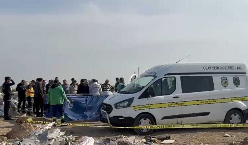 Çekyat içerisinde ceset bulundu