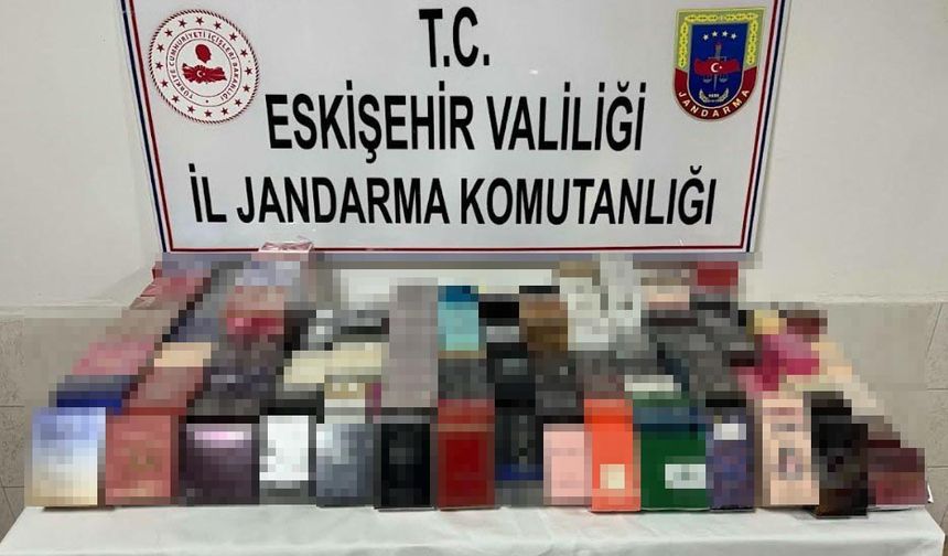 Eskişehir'de kaçak parfüm operasyonu