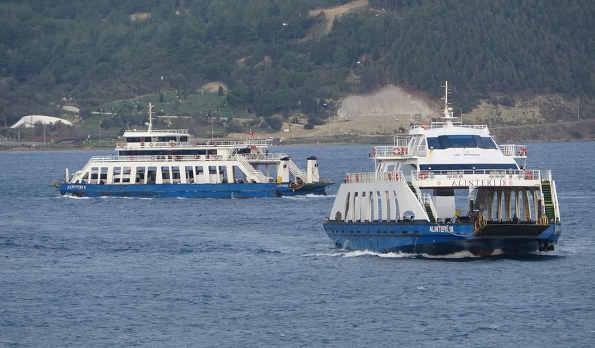 Hangi feribot seferlerine engel geldi?
