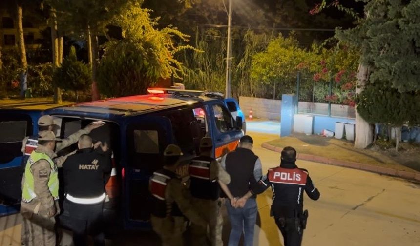 Hatay'da polise mukavemet gösteren 6 şüpheli yakalandı