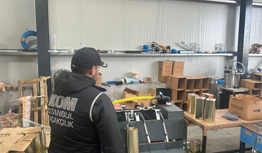 İstanbul'da kaçak alkol operasyonu: 3 tutuklama
