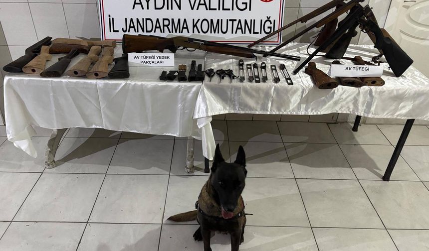 Jandarmadan Kaçak Silah Atölyesine Baskın