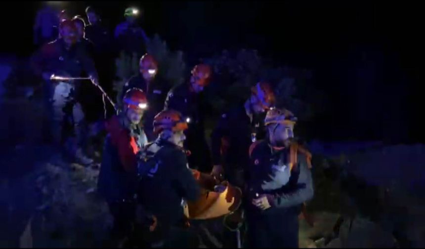 Kayıp Miraç Uçurum Dibinde Ölü Bulundu