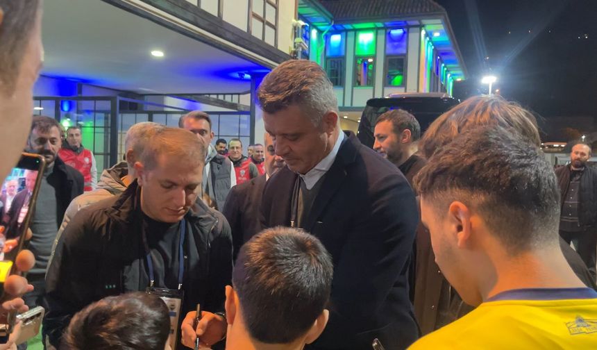 Sadettin Saran'dan taraftarlara övgü