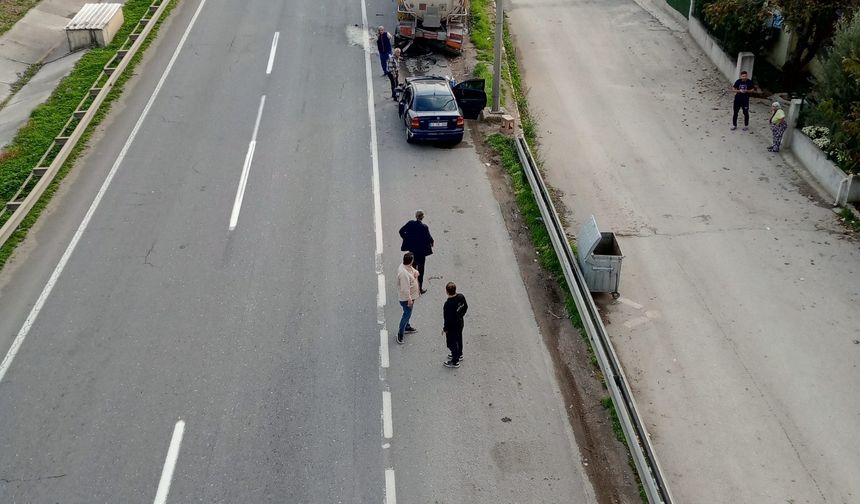 Sakarya'da feci otomobil kazası