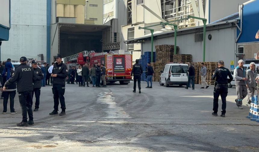 Un fabrikasında korkutan patlama