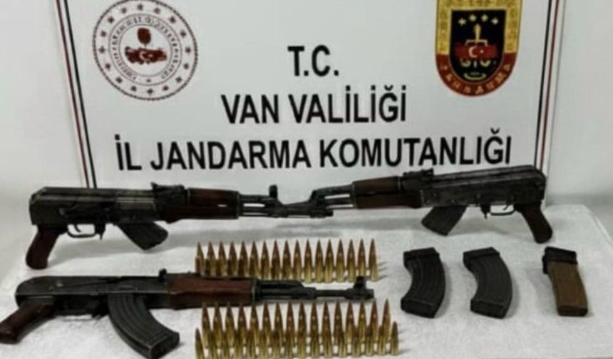 Van'da silah kaçakçılığı operasyonu