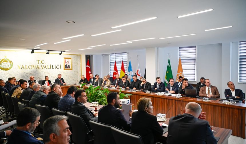 Yalova'da Acil Su Eylem Planı gerçekleştirildi