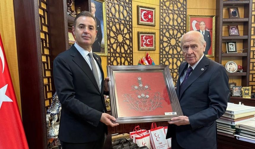 CHP’li Balıkesir Belediye Başkanı Bahçeli’yi ziyaret etti