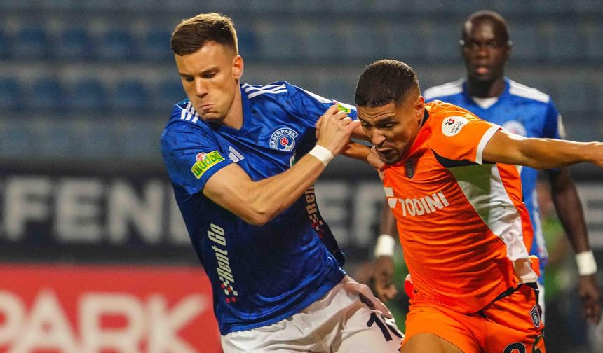 Başakşehir Kasımpaşa karşısında