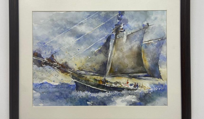 Suluboyanın İzinde: "Rengin Ahengine Boyanan Düşler" Sergisi