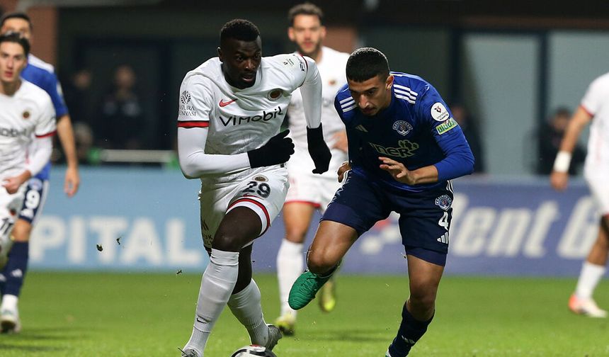 Kasımpaşa ve Gençlerbirliği sahadan puanları paylaşarak ayrıldı