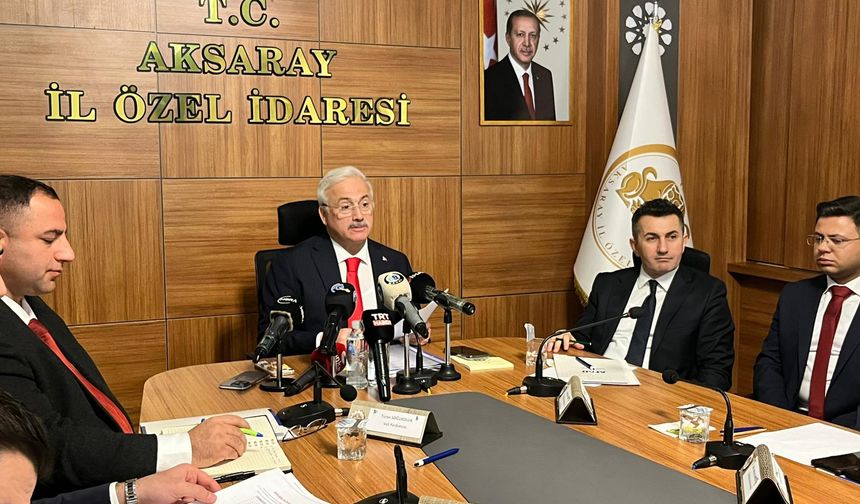 Aksaray'da kış hazırlıkları toplantısı yapıldı