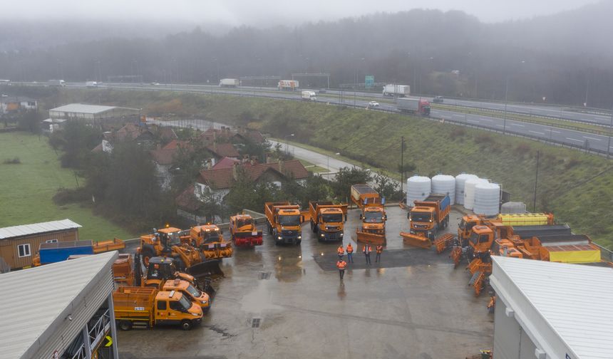 Bolu Dağı tüneli kışa hazır