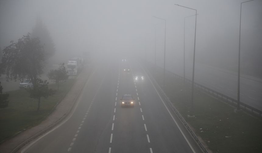 Eskişehir güne sisle başladı