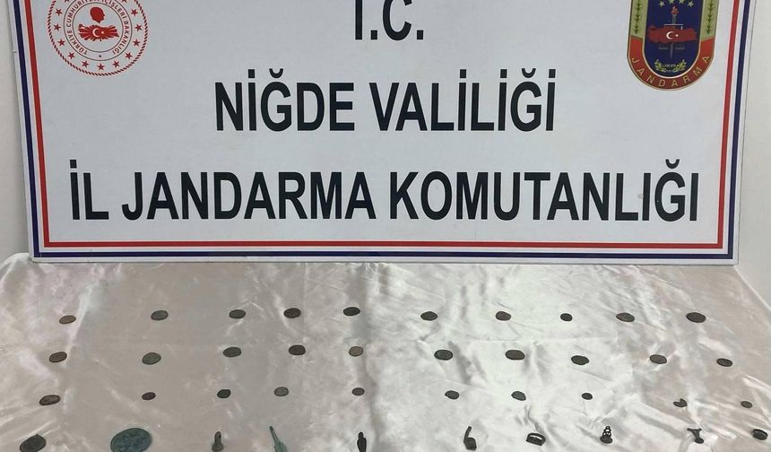 Niğde'de tarihi eser kaçakçılığına operasyon: 1 yakalama