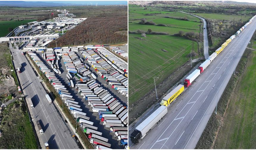 Yunan Çiftçi Eylemleri, Türk Tır Trafiğini Olumsuz Etkiliyor