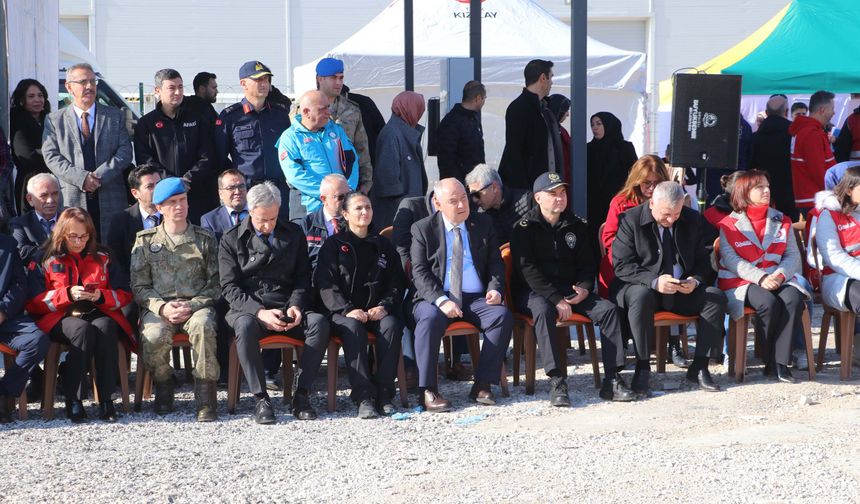 Denizli'de deprem tatbikatı yapıldı