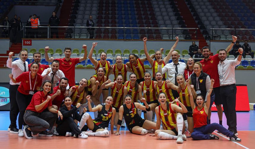 Göztepe voleybolda kazanmak istiyor
