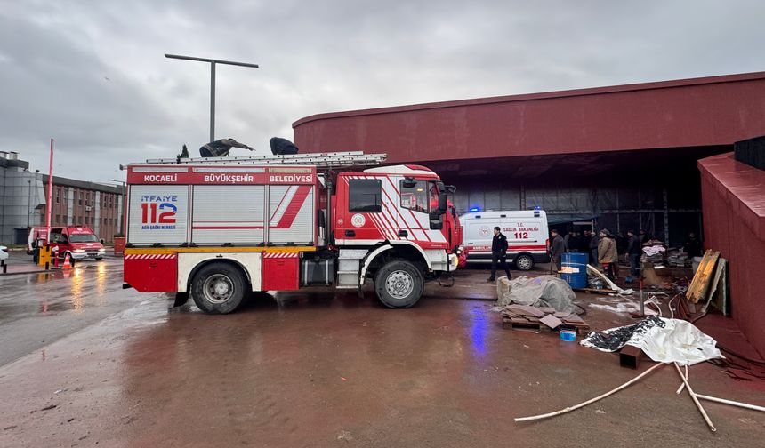 İnşaattan düşen işçi yaralandı