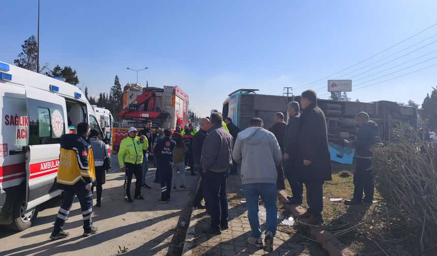 Kahramanmaraş'ta zincirleme kaza: 17 yaralı