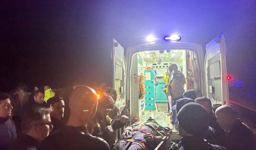 Kastamonu'da otomobil denize uçtu