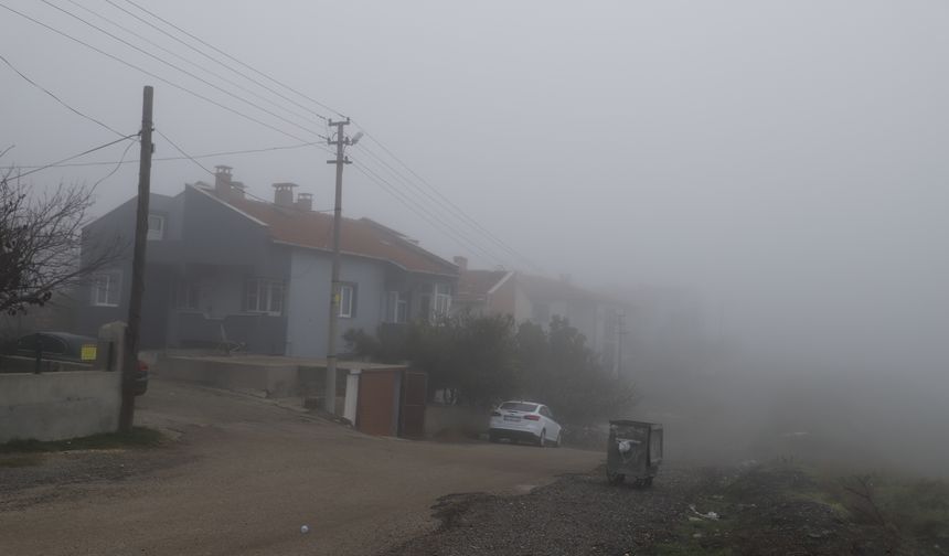 Keşan güne sisle başladı