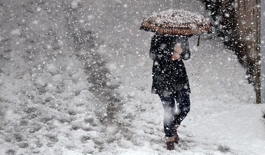 Zonguldak'ta Kar Okulları Kapattı