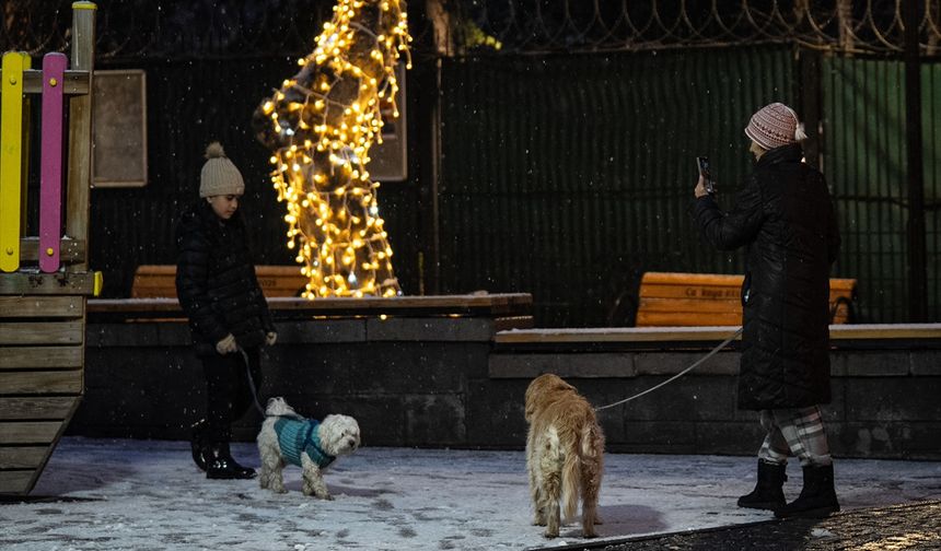 Başkent beyaza büründü