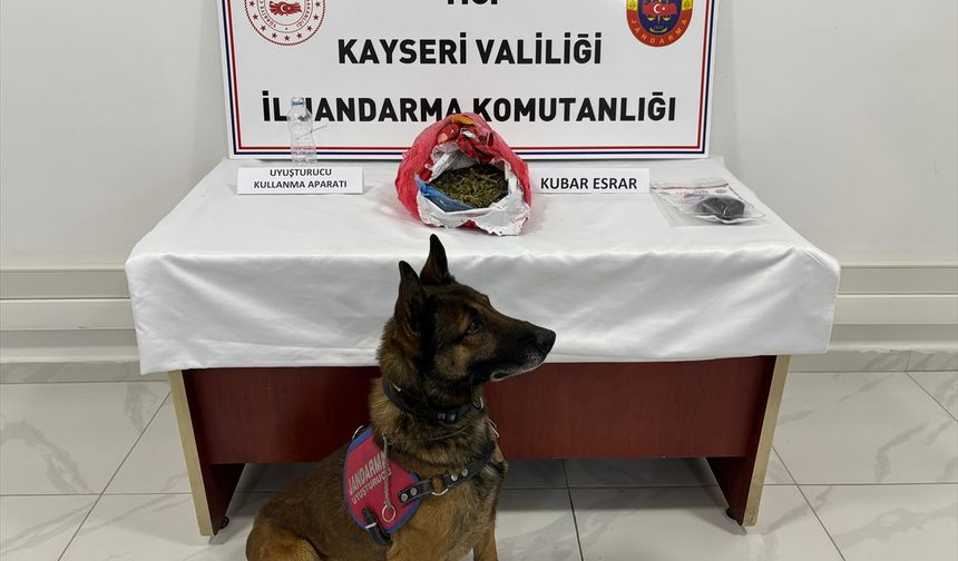 Kayseri'de uyuşturucu operasyonu