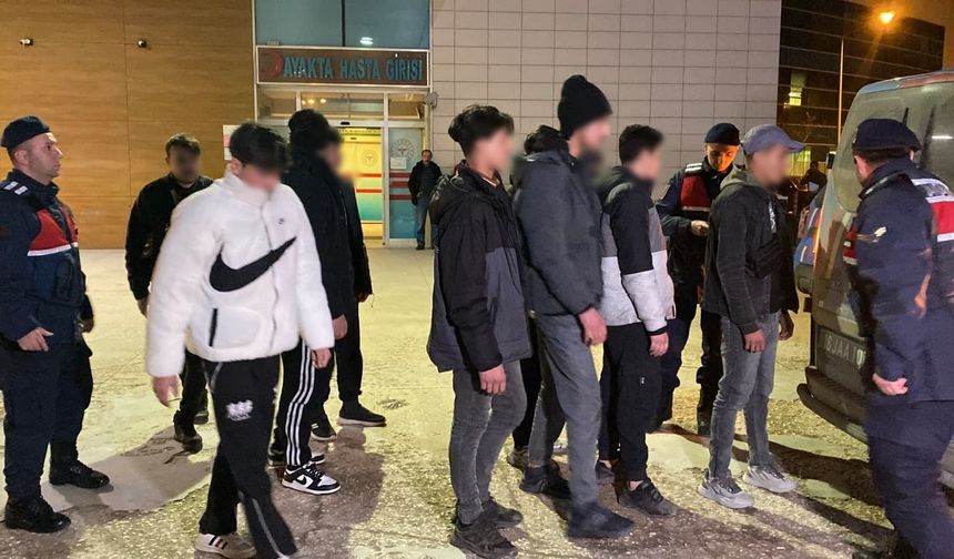 Bursa'da kaçak göçmenler yakalandı