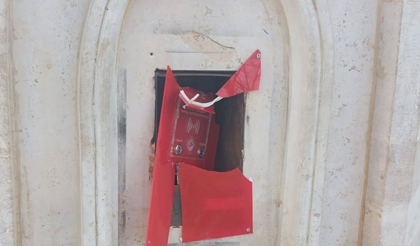 Edirne'de Hayır Çeşmesine Saldırı