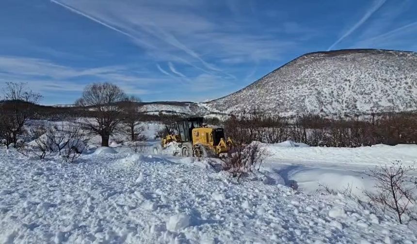 Elazığ'da 542 köy yolu ulaşıma açıldı
