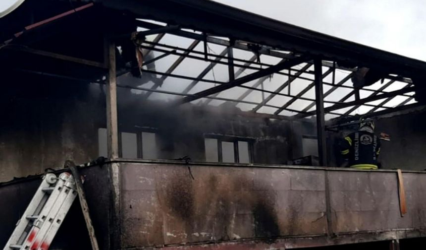 Evinde çıkan yangında yaşamını yitirdi