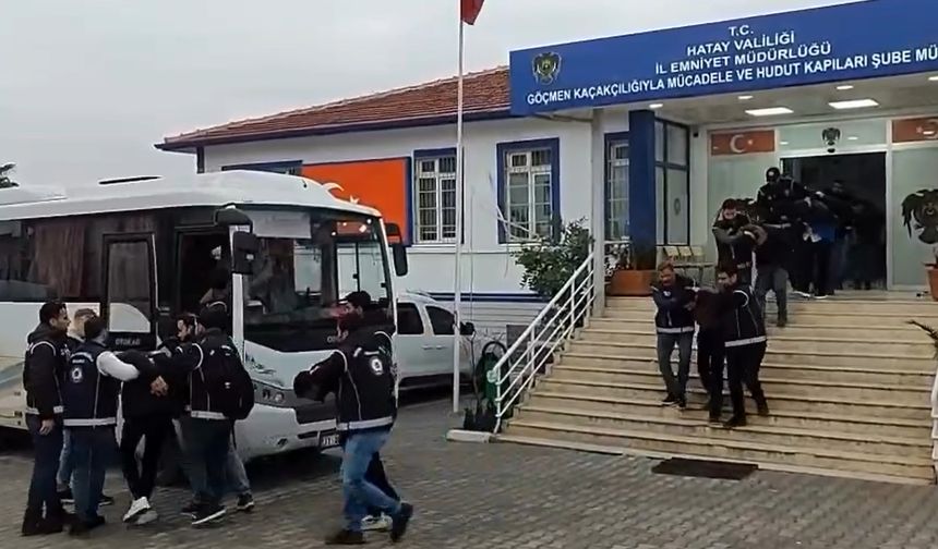 Hatay'da göçmen kaçakçılığı operasyonu