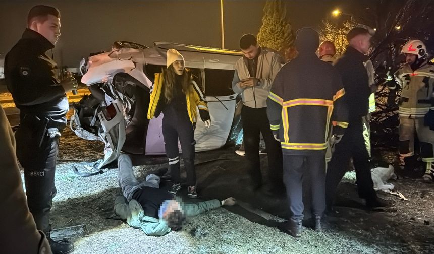 Kütahya'da aynı yerde iki kaza: 3 yaralı