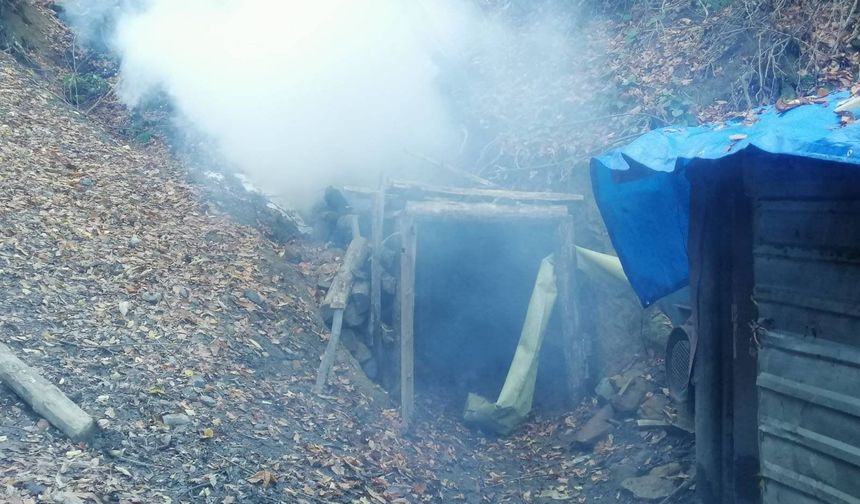 Zonguldak'ta Kaçak Maden Ocaklarına İmha