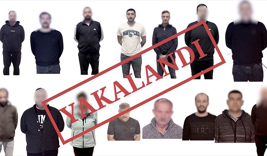 Kırmızı bültenle aranan şüpheliler yakalandı