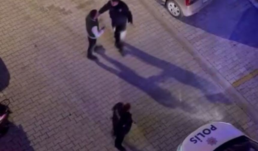 Akrabasının aracına ateş açtı, lastiklerini kesti